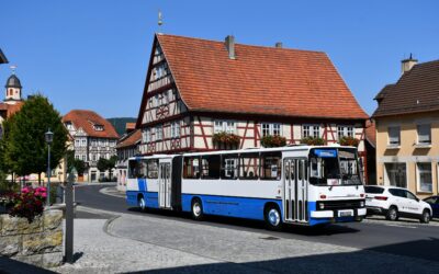 Mit der Linie 411 bequem zum Bieranstich nach Fladungen!